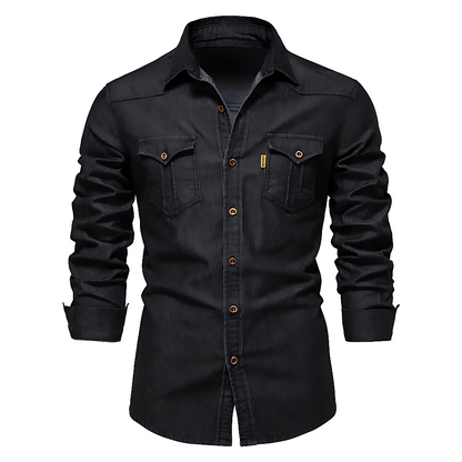 Carven - Stylish Casual Denim Shirt